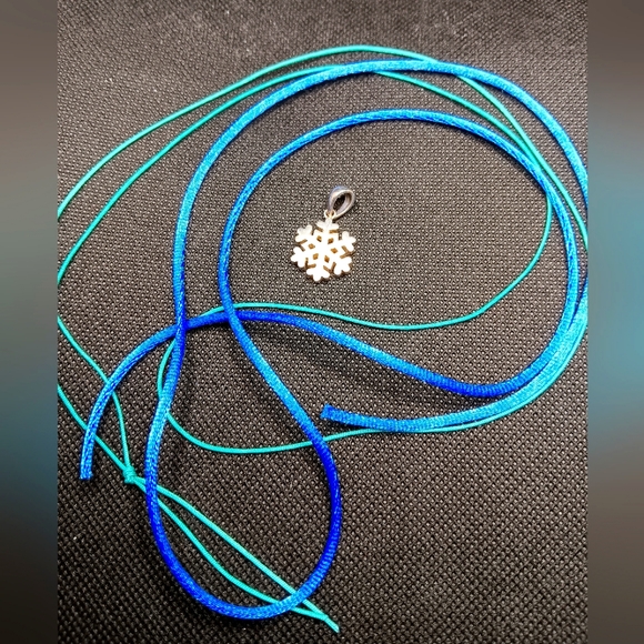 Snowflake Sterling Silver Pendant Katarina Witt - Picture 2 of 13